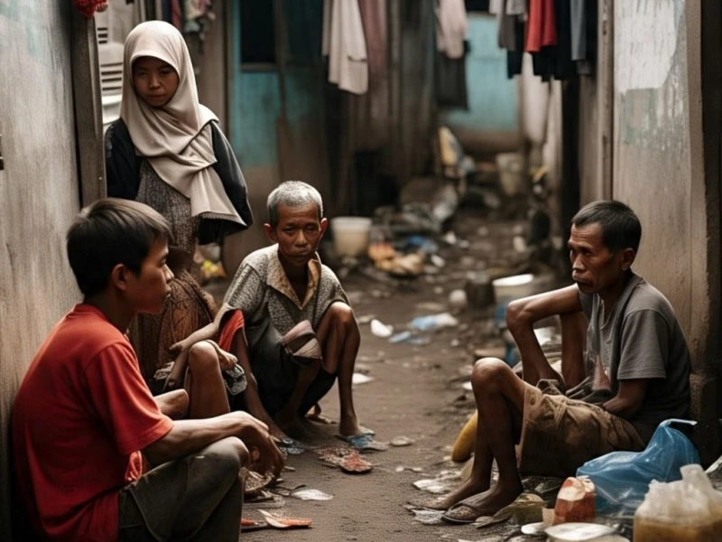 194 Juta Warga Indonesia Masuk Kategori Miskin Versi Bank Dunia