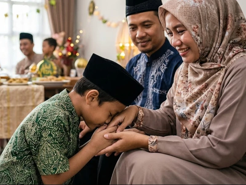 Khutbah Idul Fitri 1447 H: Hari Raya, Kita, dan Orang Tua