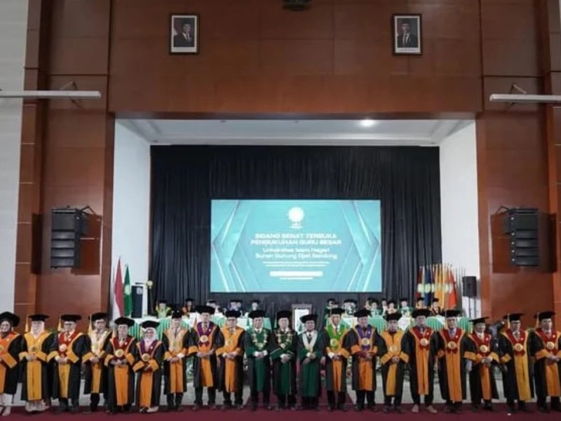 20 Guru Besar UIN Bandung Dikukuhkan, Siap Berkontribusi Membangun Peradaban