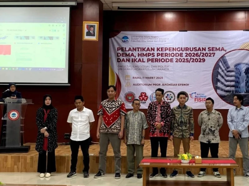 Alumni FISIP UIN Jakarta Lantik Pengurus Baru 2025–2029