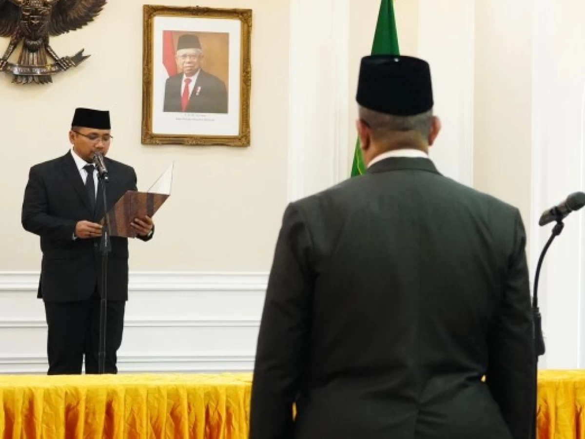 Menag Yaqut Lantik Rektor IAIN Takengon dan IAIN Sorong
