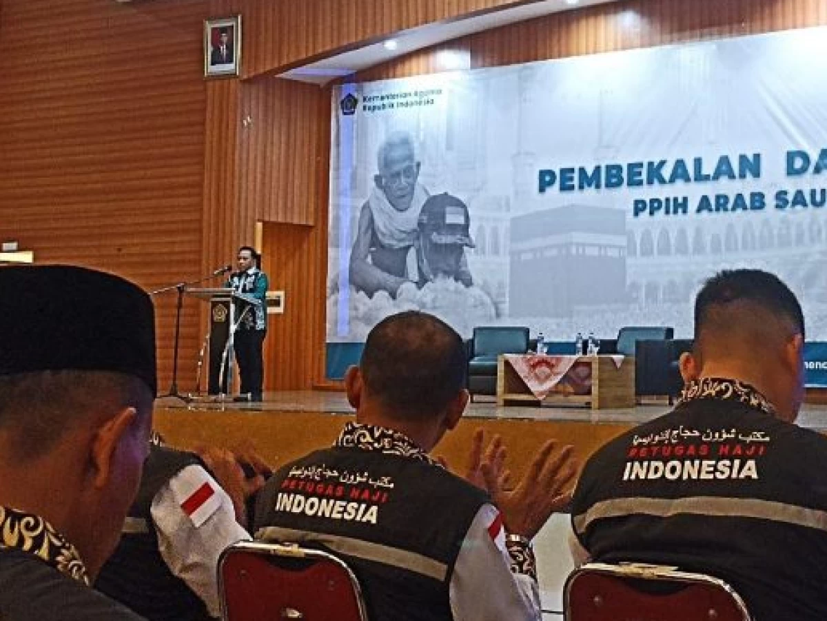 437 Petugas Haji Indonesia Diberangkatkan ke Tanah Suci Hari Ini