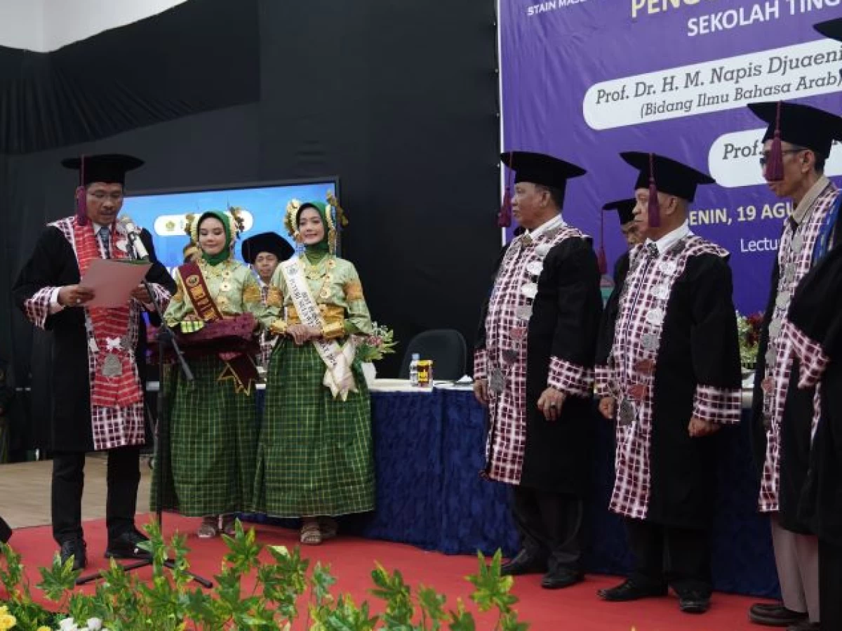 3 Guru Besar STAIN Majene Dikukuhkan
