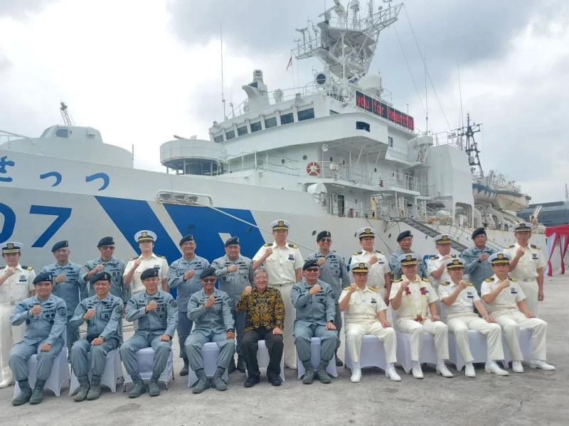 Kapal Penjaga Pantai Jepang Bersandar di Tanjung Priok, Ada Apa?