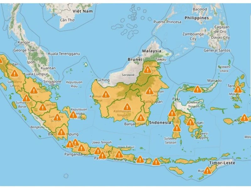 Prediksi Cuaca Ekstrem 26-27 Februari 2026, Sejumlah Provinsi Dilanda Hujan Lebat hingga Sangat Lebat
