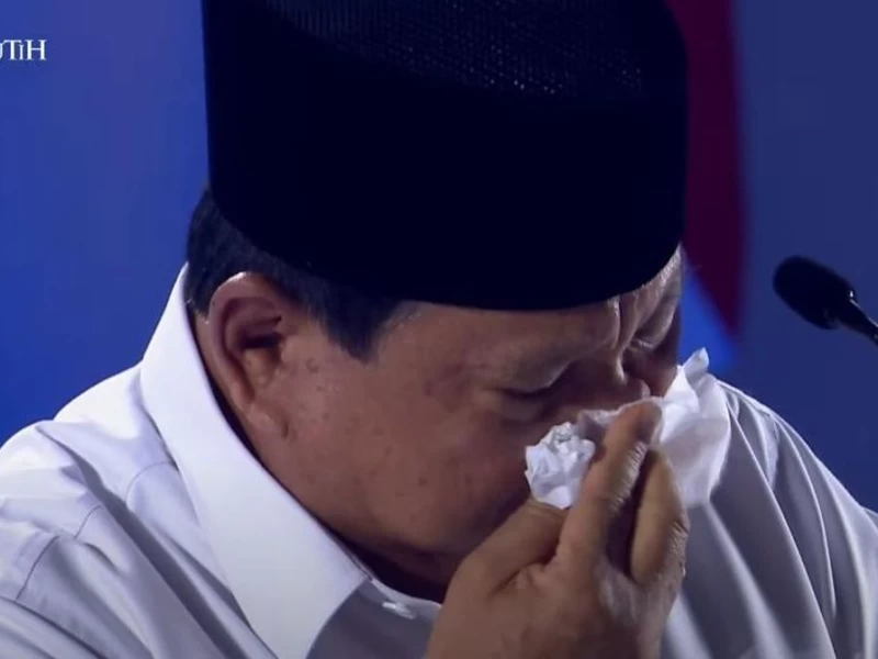 Prabowo Pidato hingga Menangis, Umumkan Kenaikan Gaji Guru sampai Hentikan Korupsi