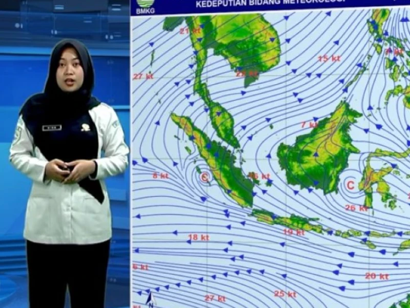 Hujan Lebat Berpotensi Guyur Kalimantan Tengah, Sulawesi Barat, Maluku Utara pada Senin 15 Juni 2026
