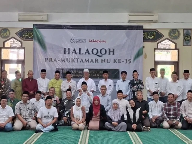 Halaqah Pra Muktamar di Ciganjur Usul Pertegas Batas Peran Kader NU di Pemerintahan