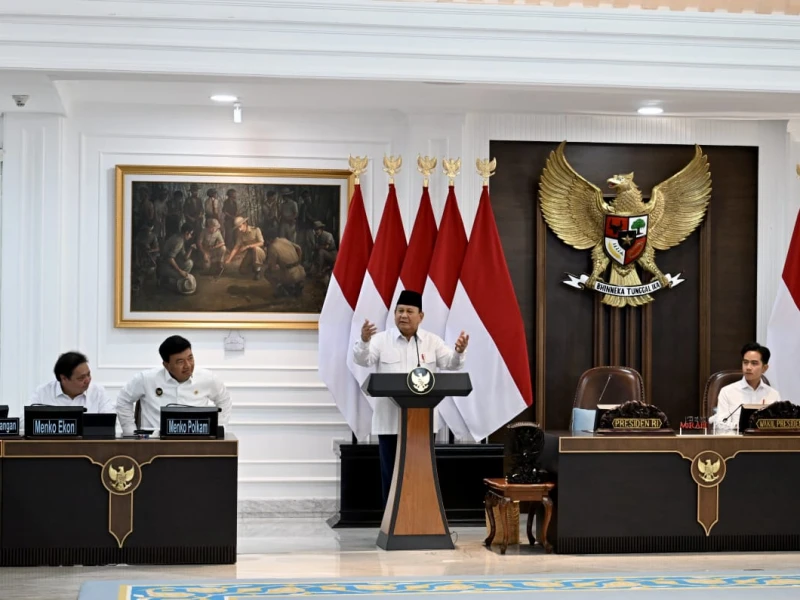Presiden Prabowo Pastikan Kondisi Pangan Nasional Terkendali Jelang Lebaran 2025