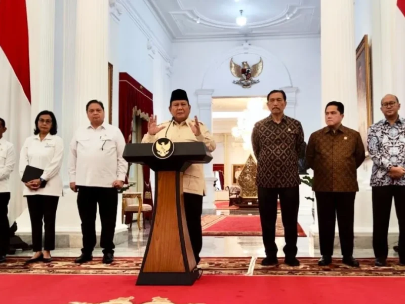 Transkrip Keterangan Pers Presiden RI Soal Kewajiban Menyimpan DHE SDA di Dalam Negeri