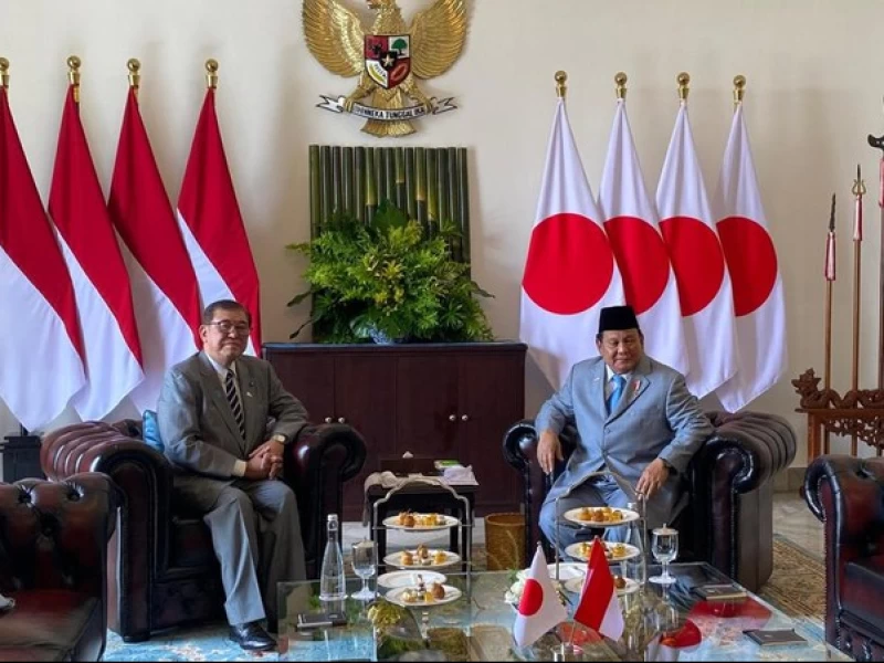 Transkrip Lengkap Pernyataan Pers Presiden Prabowo dan PM Jepang, pada 11 Januari 2025