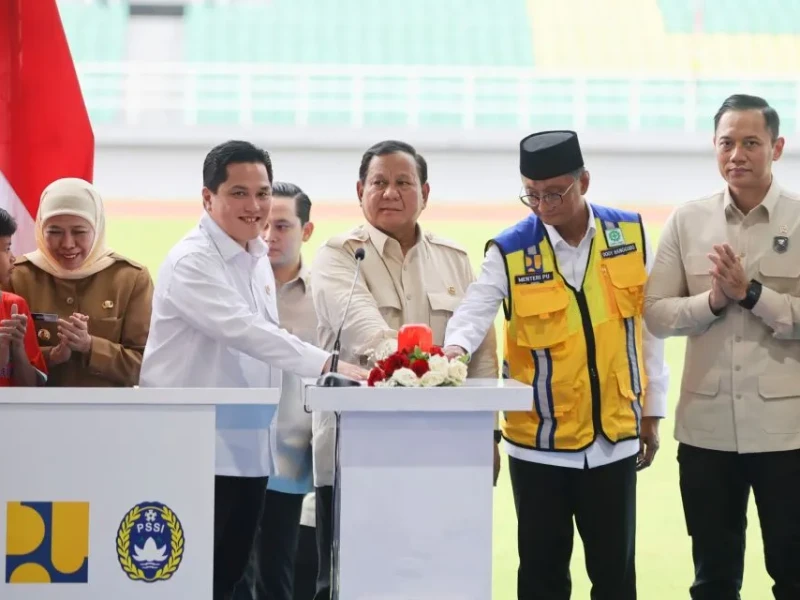 Transkrip Sambutan Presiden RI pada Peresmian Renovasi dan Pembangunan 17 Stadion