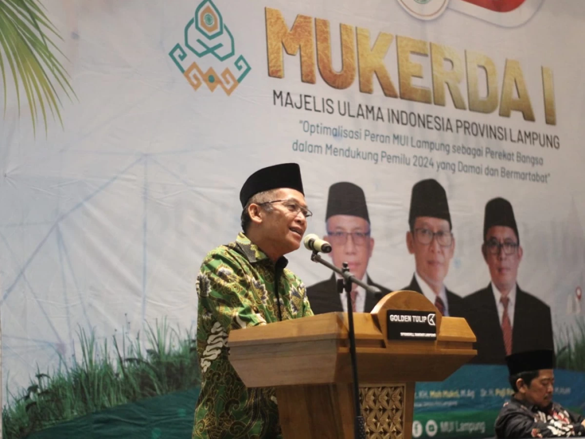 Inilah Rekomendasi Hasil Mukerda MUI Lampung untuk Pemilu 2024