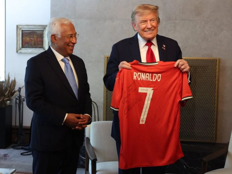 Perdamaian: Ronaldo dan Trump