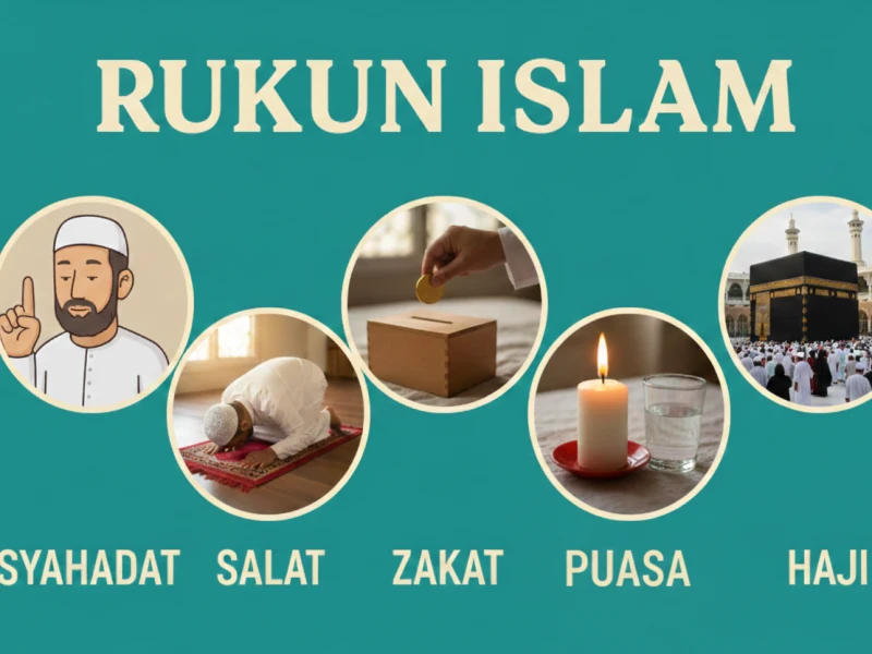 10 Ayat Al-Qur’an tentang Rukun Islam