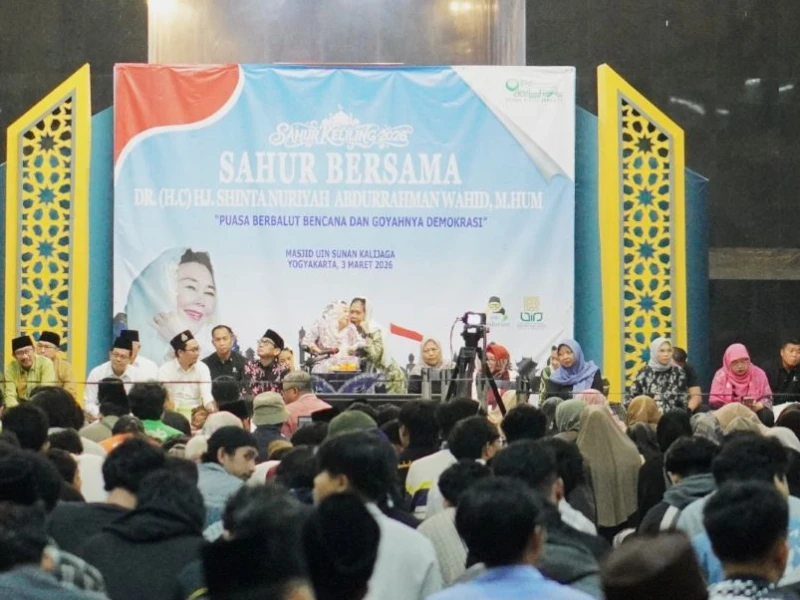 Sahur Bersama Nyai Shinta Nuriyah di UIN Yogyakarta, Seribu Peserta Teguhkan Toleransi dan Kejujuran