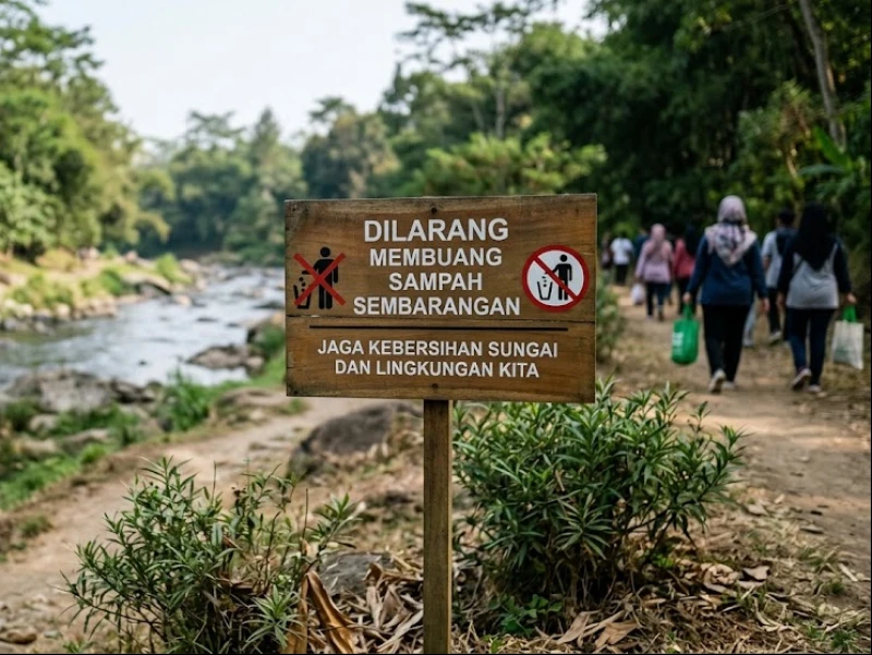 Hukum Membuang Sampah Sembarangan