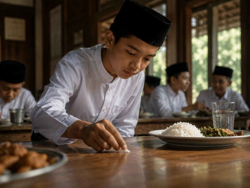 Pesantren, Sebutir Nasi dan Cara Pandang terhadap Nikmat