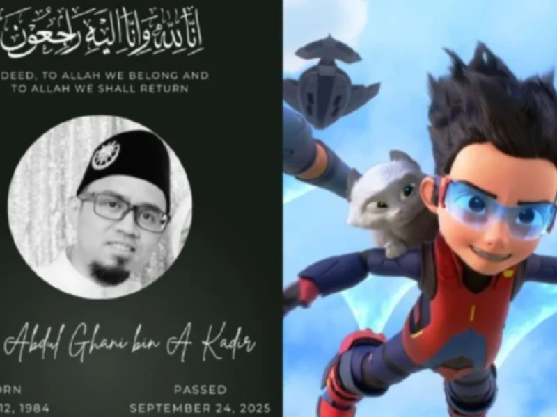 Sutradara Film Animasi Anak 'Ejen Ali The Movies' Meninggal Dunia