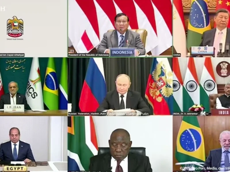 Indonesia Tegaskan Komitmen Kerja sama Erat dengan Semua Negara BRICS