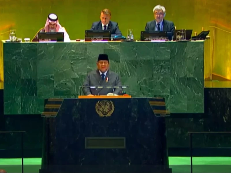 Prabowo Hadiri KTT PBB: Jika Israel Akui Kemerdekaan Palestina, RI Akan Akui Israel