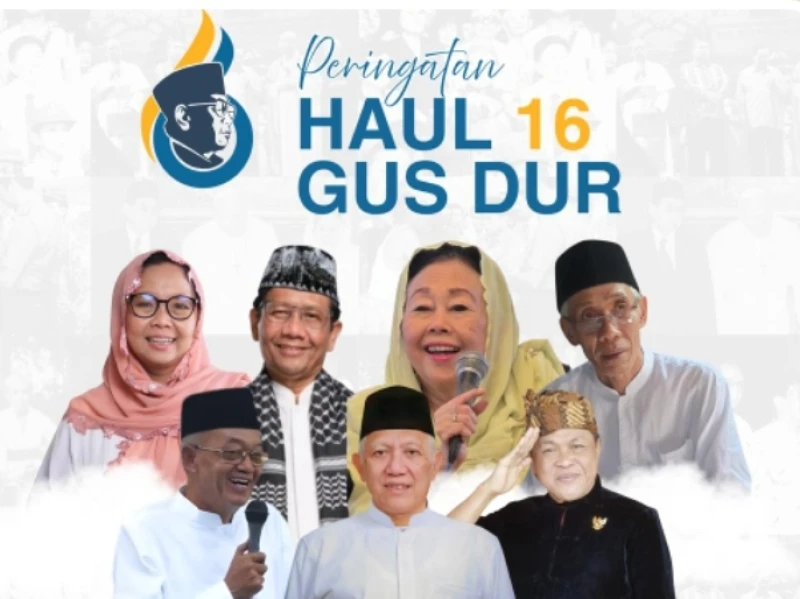 Haul ke-16 Gus Dur di Ciganjur Angkat Tema 'Dari, Oleh, dan Untuk Rakyat'