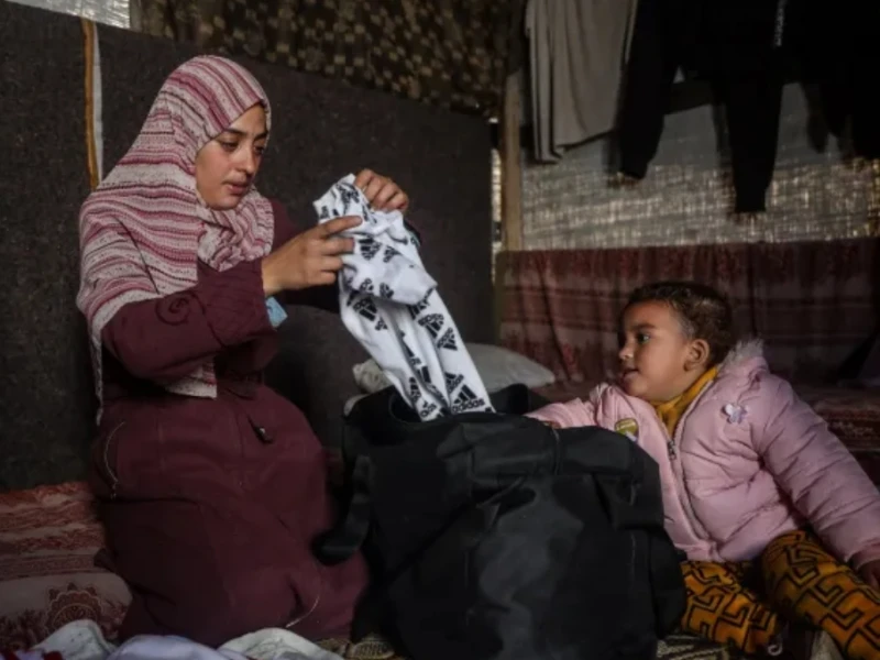 Kisah Pilu Bayi Mohammed, Mati Kaku Sedingin Es akibat Kedinginan di Tenda Gaza