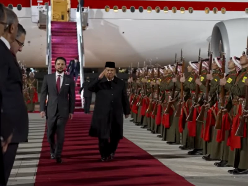 Di Yordania, Prabowo Janji Dorong Implementasi Solusi Dua Negara dalam Konflik Palestina