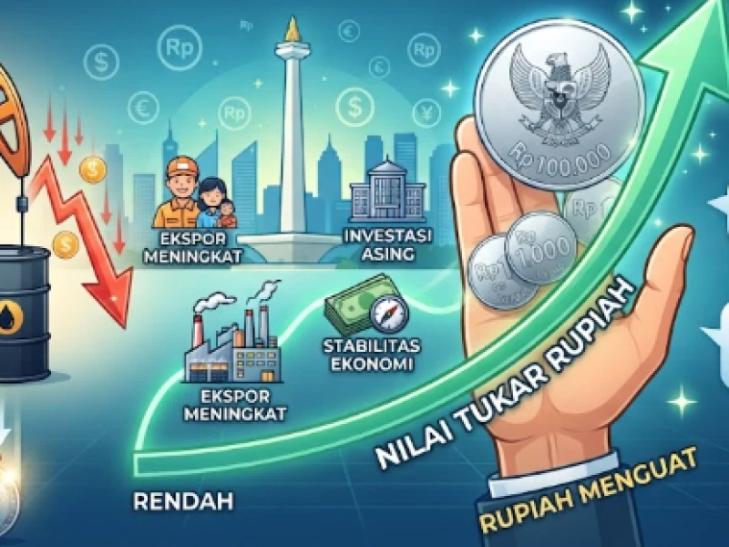 Alhamdulillah Rupiah Menguat Setelah Anjloknya Harga Minyak Mentah Dunia