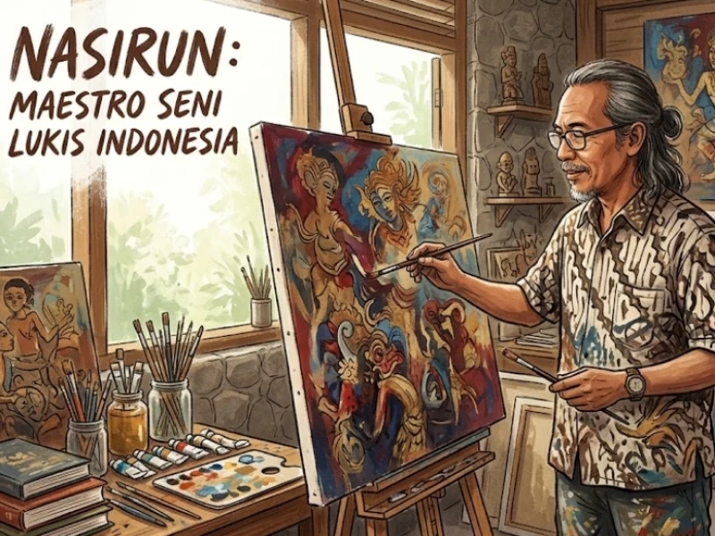 Innalillahi..! Maestro Seni Rupa Indonesia, Nasirun, Meninggal Dunia