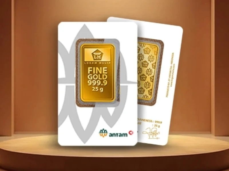 Kemarin Anjlok, Hari Ini Harga Emas Antam Naik Rp15.000