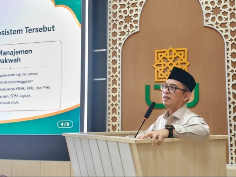 Dirjen Bina PHU Kemenhaj Tegaskan Lulusan Fakultas Dakwah dan Komunikasi Miliki Peran dalam Ekosistem Haji dan Umrah