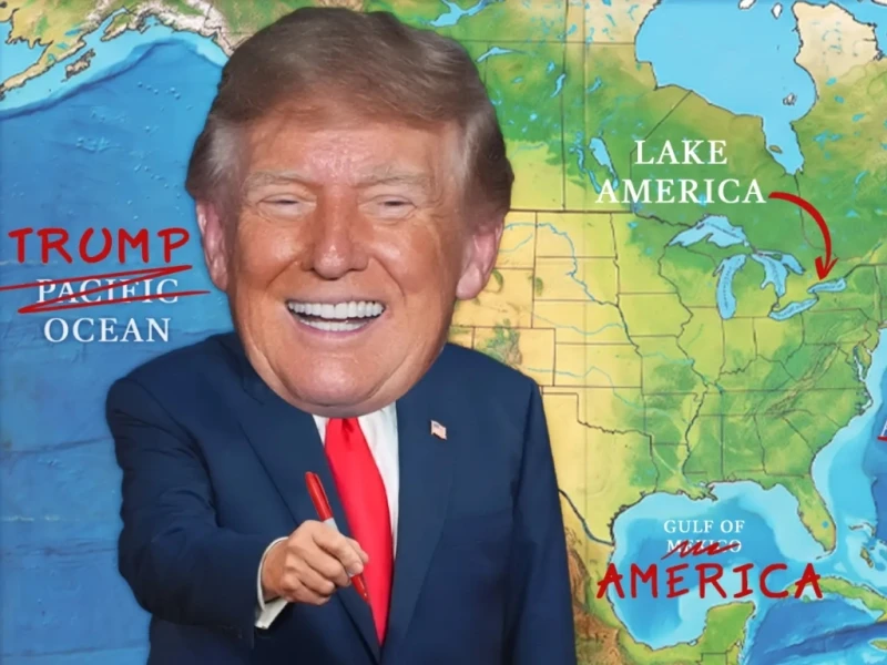 Gila Hormat, Trump Ingin Mengganti Nama Samudera Atlantik atau Pasifik Jadi Samudera Trump