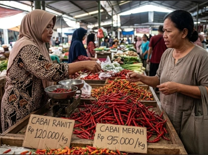 Bergejolak Tersebab Harga Cabai, Bank Indonesia Sampai Turun Tangan