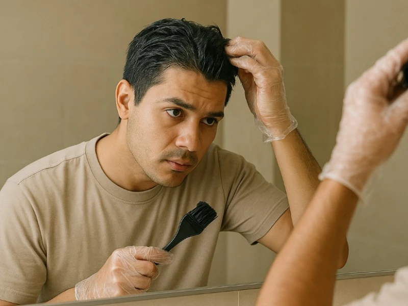 Hukum Menyemir Rambut dengan Warna Hitam