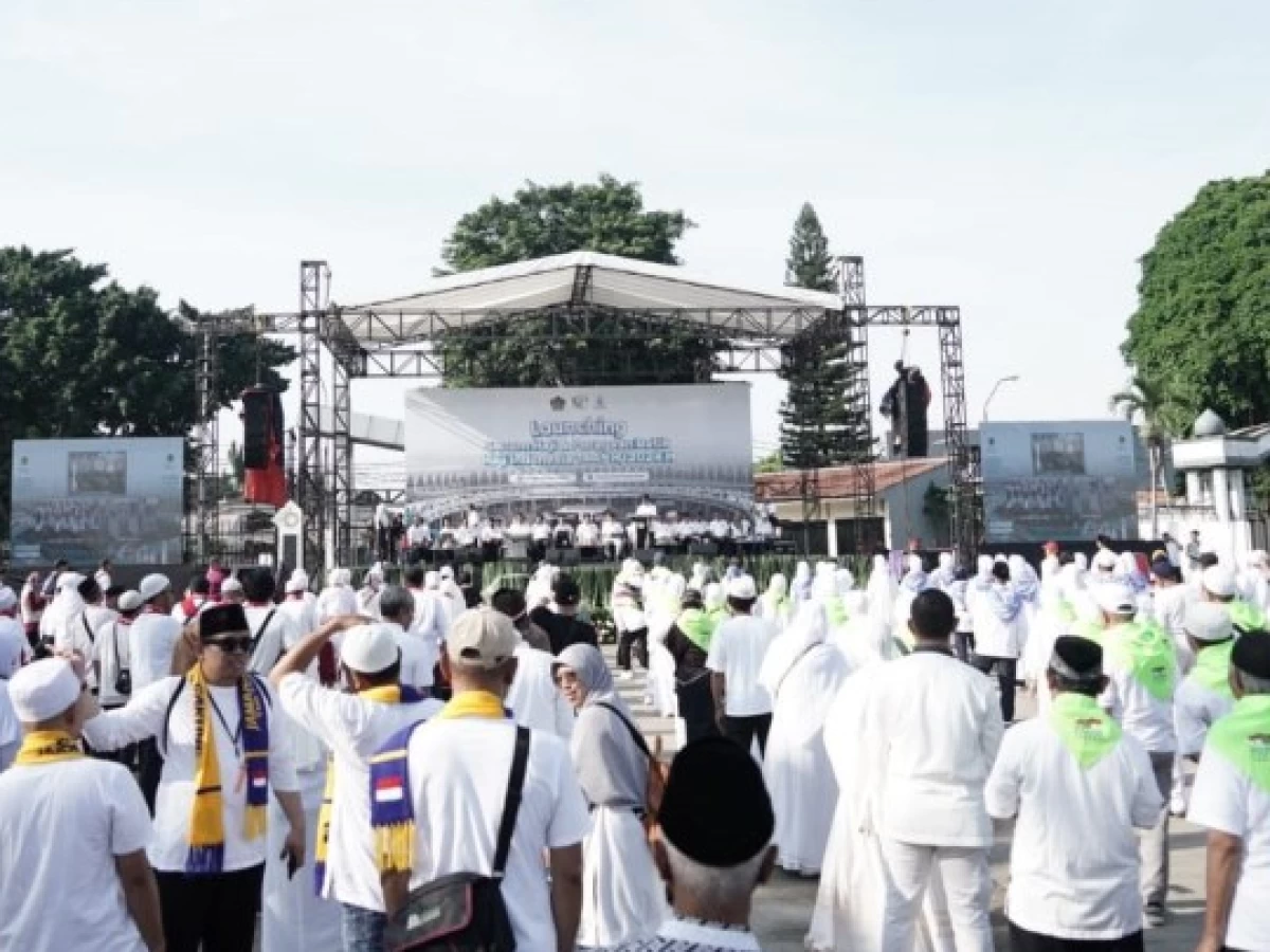 Kemenag Luncurkan Senam Haji Indonesia, Diikuti Lebih 28 Ribu Jemaah