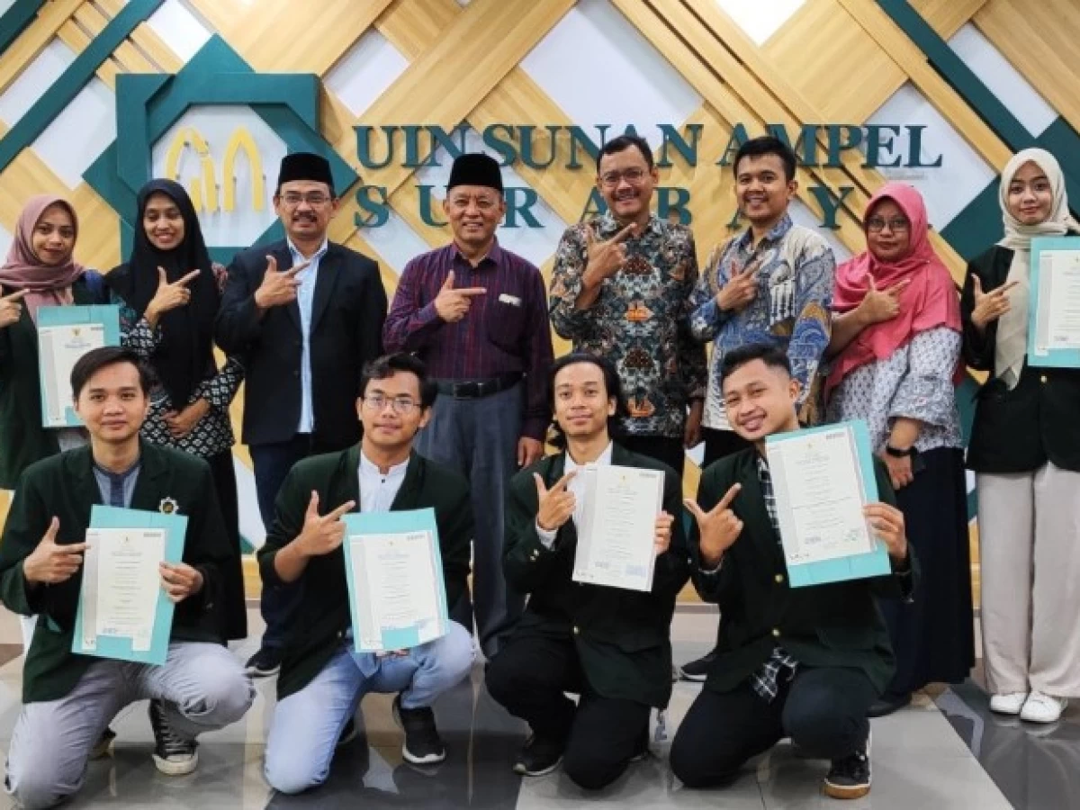 58 Mahasiswa UINSA Raih Sertifikasi Profesi BNSP, Bekal Memasuki Dunia Kerja