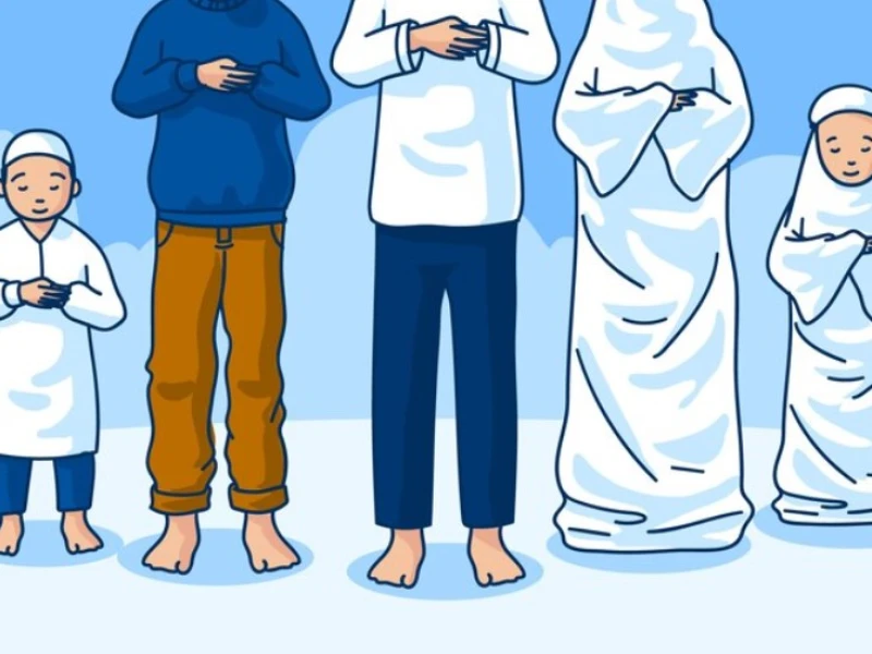 Shaf Laki-Laki dan Perempuan Sejajar saat Sholat Jamaah, Ini Hukumnya