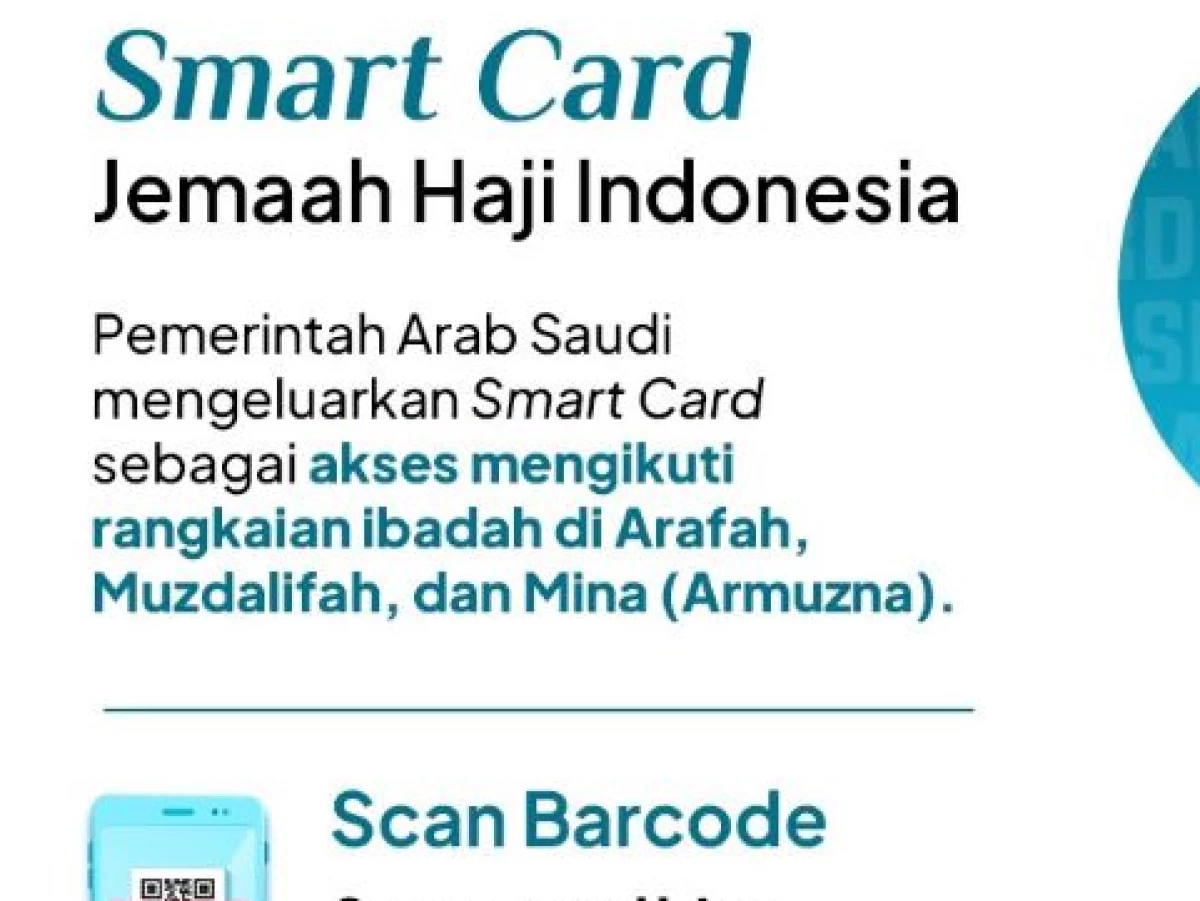Prosedur Penggunaan Smart Card saat Keberangkatan Jemaah Haji ke Arafah
