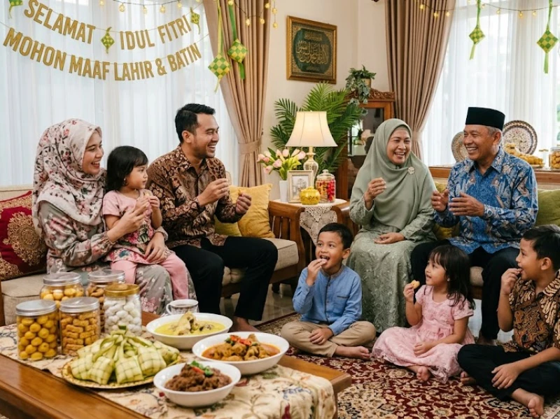 4 Etika Silaturahmi Lebaran: dari Ingat Waktu sampai Tak Bercanda Berlebihan