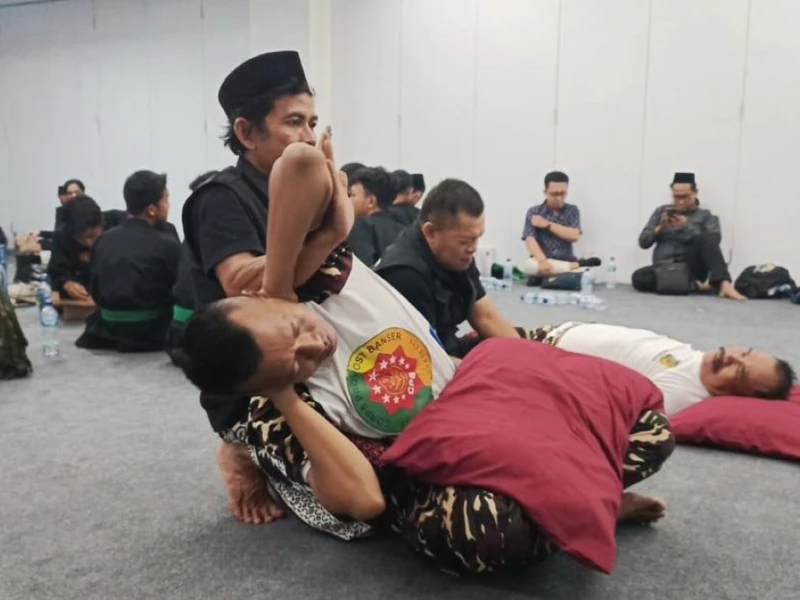 Lebih dari Pencak Silat, Pagar Nusa Hadirkan Pengobatan Tradisional di Harlah NU