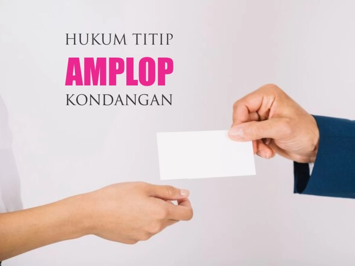 Hukum Titip Amplop Kondangan Resepsi Pernikahan