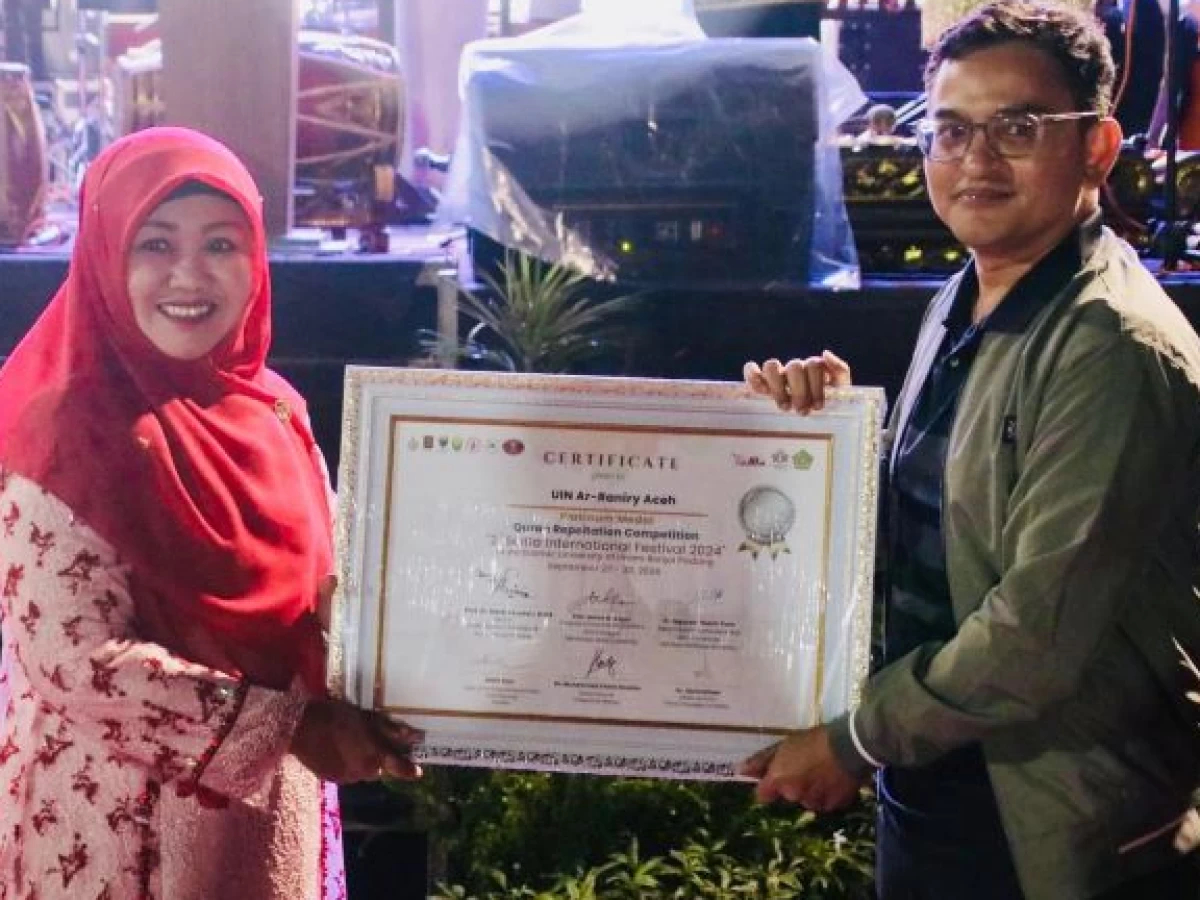 Unggul di Seiba International Festival 2024, UIN Ar-Raniry Raih 3 Medali Platinum dan 13 Medali Lainnya