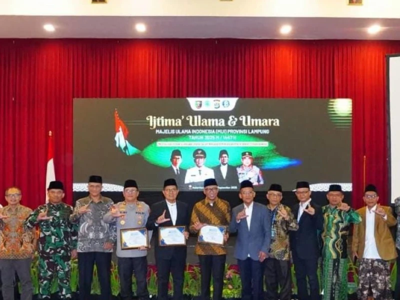 9 Rekomendasi Ijtima Ulama dan Umara Provinsi Lampung 2025 untuk Keutuhan Bangsa