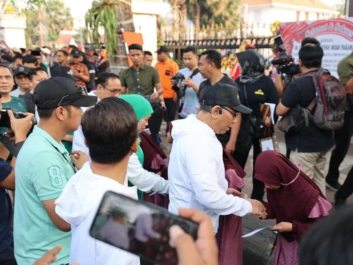 Inilah Daftar Pemenang Kupon Undian Jalan Sehat Hari Santri 2023