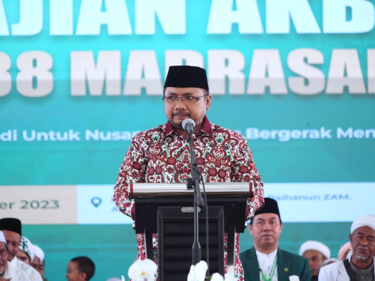 Hadir Mewakili Presiden, Menag Yaqut Akan Berikan Bantuan Perangkat IT ke HNWD