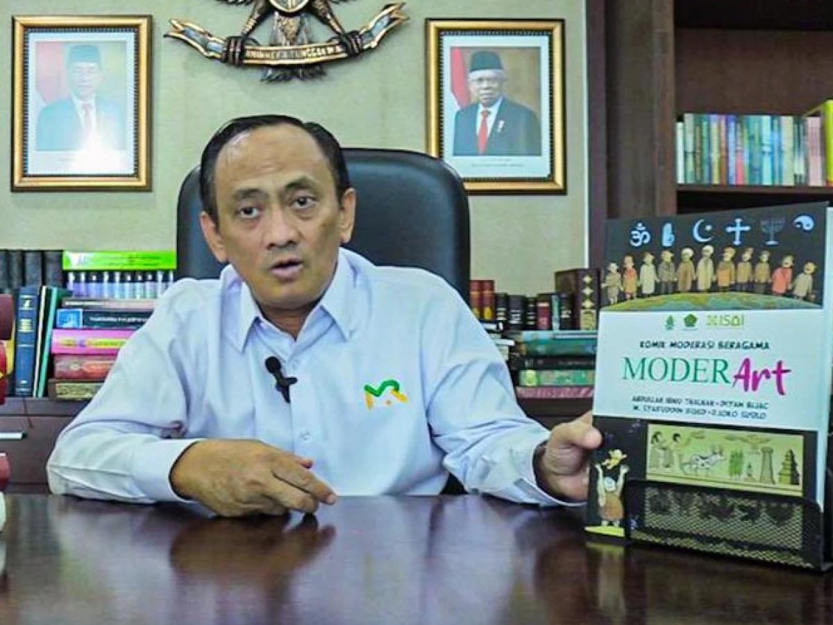 Dibagikan Gratis, Komik Moderasi Beragama ‘ModerArt’ Kemenag Bakal Cetak Ulang