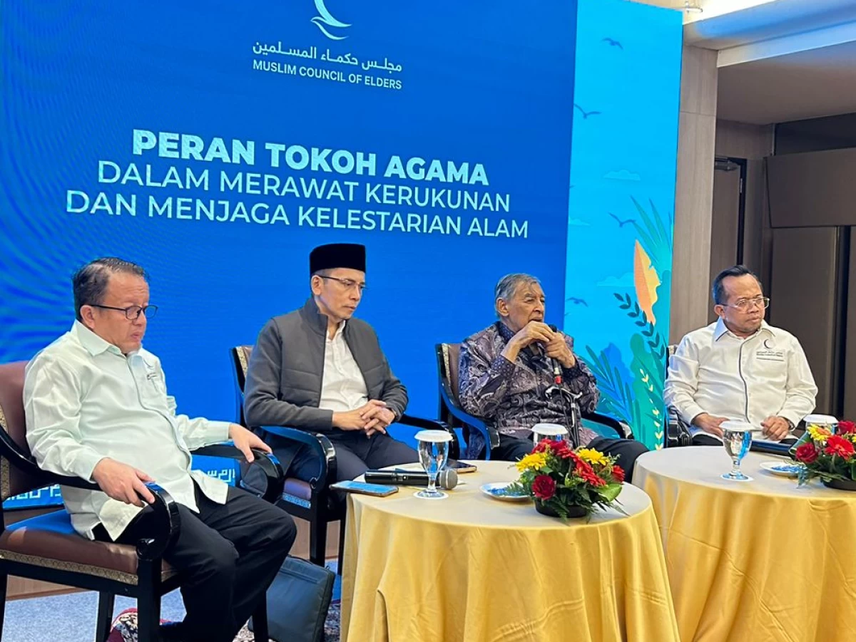 Prof Quraish Shihab: Setiap Individu Bertanggung Jawan Atasi Krisis Lingkungan