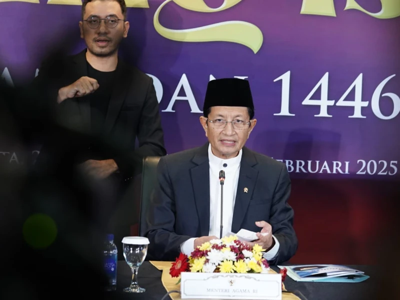 Pemerintah Tetapkan 1 Ramadan Jatuh pada Sabtu 1 Maret 2025