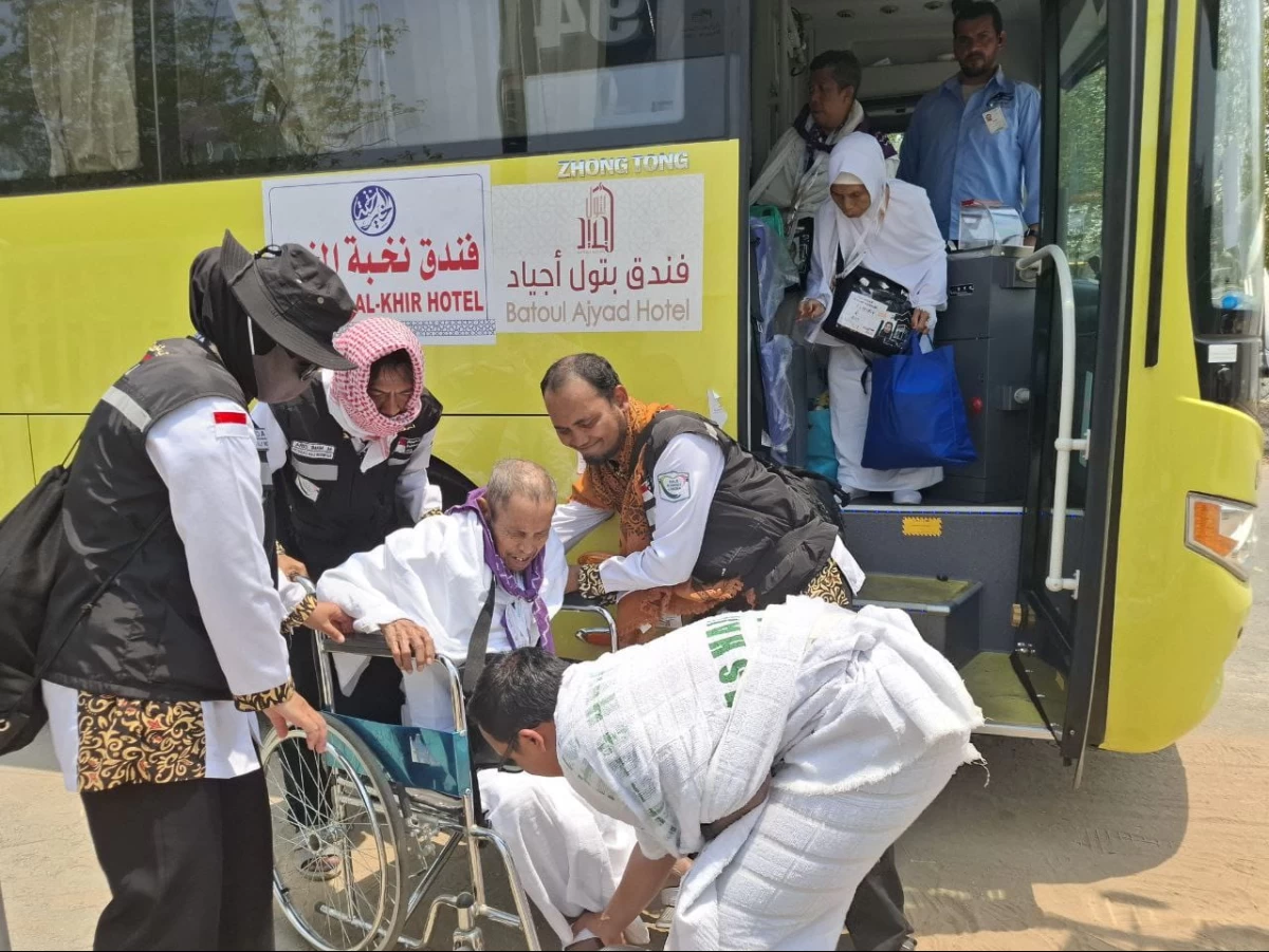 Sesuai Jadwal, 553 Kloter Jemaah Haji Indonesia Tiba di Arafah